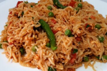 Spicy Noodles Recipe | Bangladeshi Style | Cooking With Kanij |