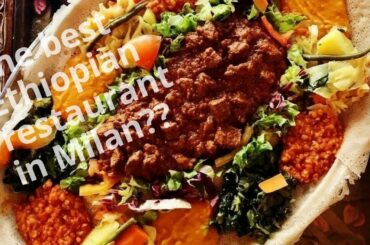 ETHIOPIAN FOOD VlOGY MUKBANG!! #zambian #initaly