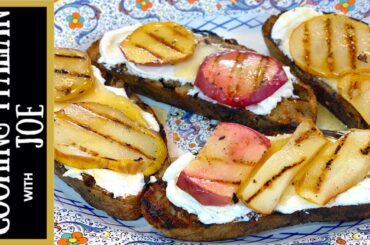 Bruschetta Treat for Breakfast Cooking Italian with Joe