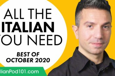 Your Monthly Dose of Italian - Best of October 2020