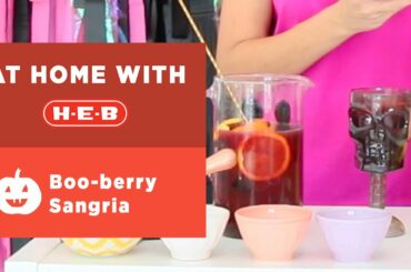 How to make spooky boo berry sangria  | At Home with H-E-B