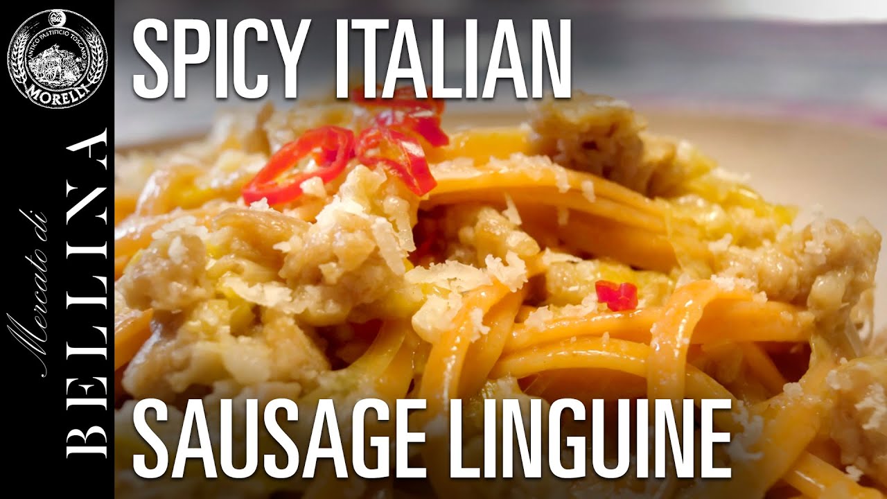 Spicy Linguine With Italian Sausage Spicy Linguine With Italian Sausage