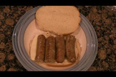 Easy Air Fryer Italian Sausage Sandwich
