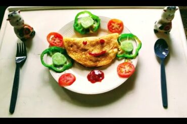 Italian omelette! souffle omelette!easy egg recipe without electric beater!spongy soft omelette