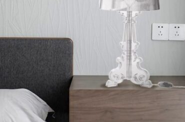 Italy Design Kartell Bourgie Lamp Acrylic E14 LED Desk Light Art Decor Home Indoor Lightin