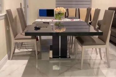 Polished Italian Dining Table