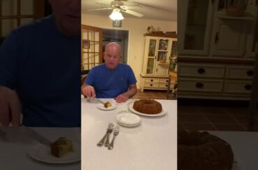 Easy Italian Cooking “my Wife “Gina” surprises me with her box Rum cake .