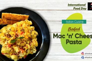 Food Cart_Baked Mac 'n' Cheese Pasta_Italian Cuisine