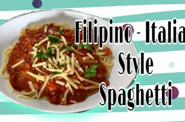 Combination of Italian and Filipino Style Spaghetti l Filipino Cooks | Melbourne | Australia