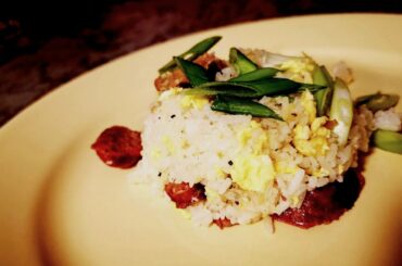SIMPLE & EASY Filipino Fried Rice with a Twist of Italian Sausages#97