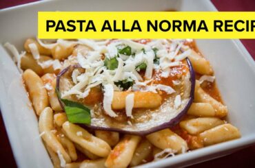 How to Make Sicilian Pasta Alla Norma - Italian Pasta Recipe