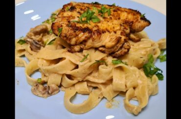 Chicken Fettuccine | Homemade | Italian food | Pasta |By Saad's Kitchen