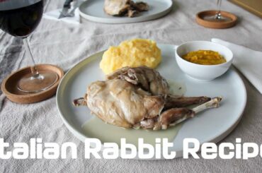 🇮🇹 Special Italian Rabbit recipe | How to cook rabbit | No gamey Italian recipe