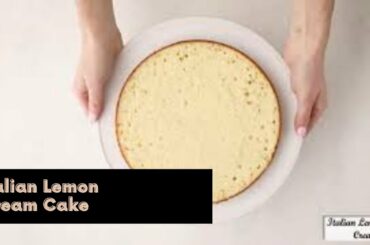 Italian Lemon Cream Cake