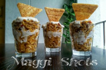Maggi Shots with Creamy Italian touch