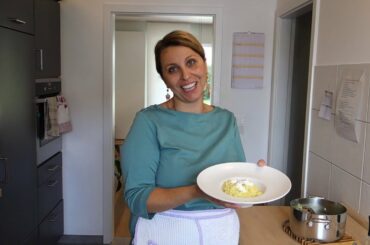 Risotto with saffron and burrata