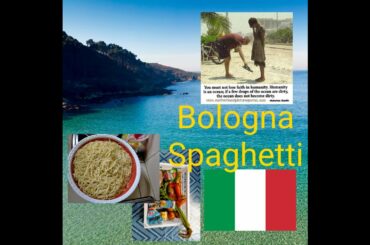 COOKING YUMMIEST OVERLOAD BOLOGNA SPAGHETTI OF ITALY