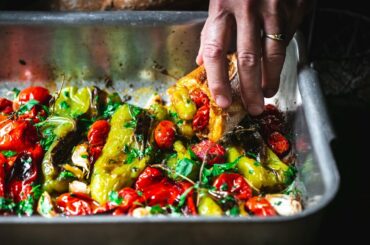 Long Italian Roasted Sweet Peppers Recipe