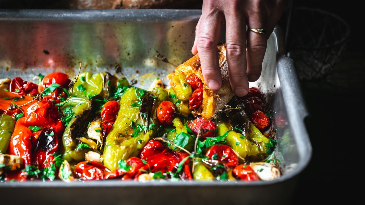 Long Italian Roasted Sweet Peppers Recipe Long Italian Roasted Sweet Peppers Recipe
