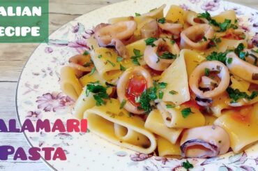 CALAMARI PASTA | Italian Cuisine | Seafood Pasta Recipe | Healthy Recipe | Len Inspires Ep 59