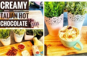 Italian Creamy Hot Chocolate Recipe | How to make famous Italian Hot Chocolate | #HotChocolate