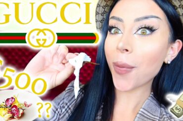 Eating at the Gucci Restaurant!