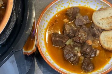 Italian style beef stew recipe - Gennaro Contaldo's recipe in pressure king pro pressure cooker