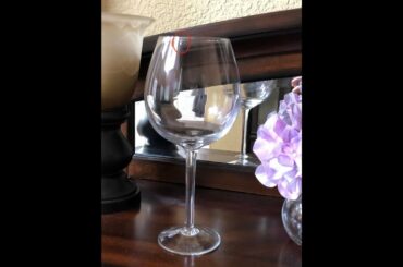 Clear XL Wine Glass - 34oz Drinkware 1 Bottle Wine Glass, Holds Full Bottle of 750ml Wine, Over...