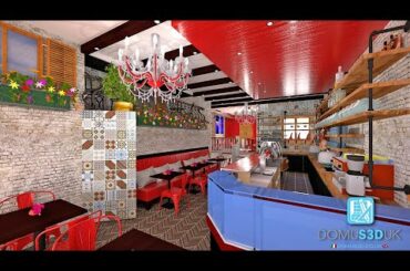 How to design a Italian Deli Restaurant concept with Domus3dUK