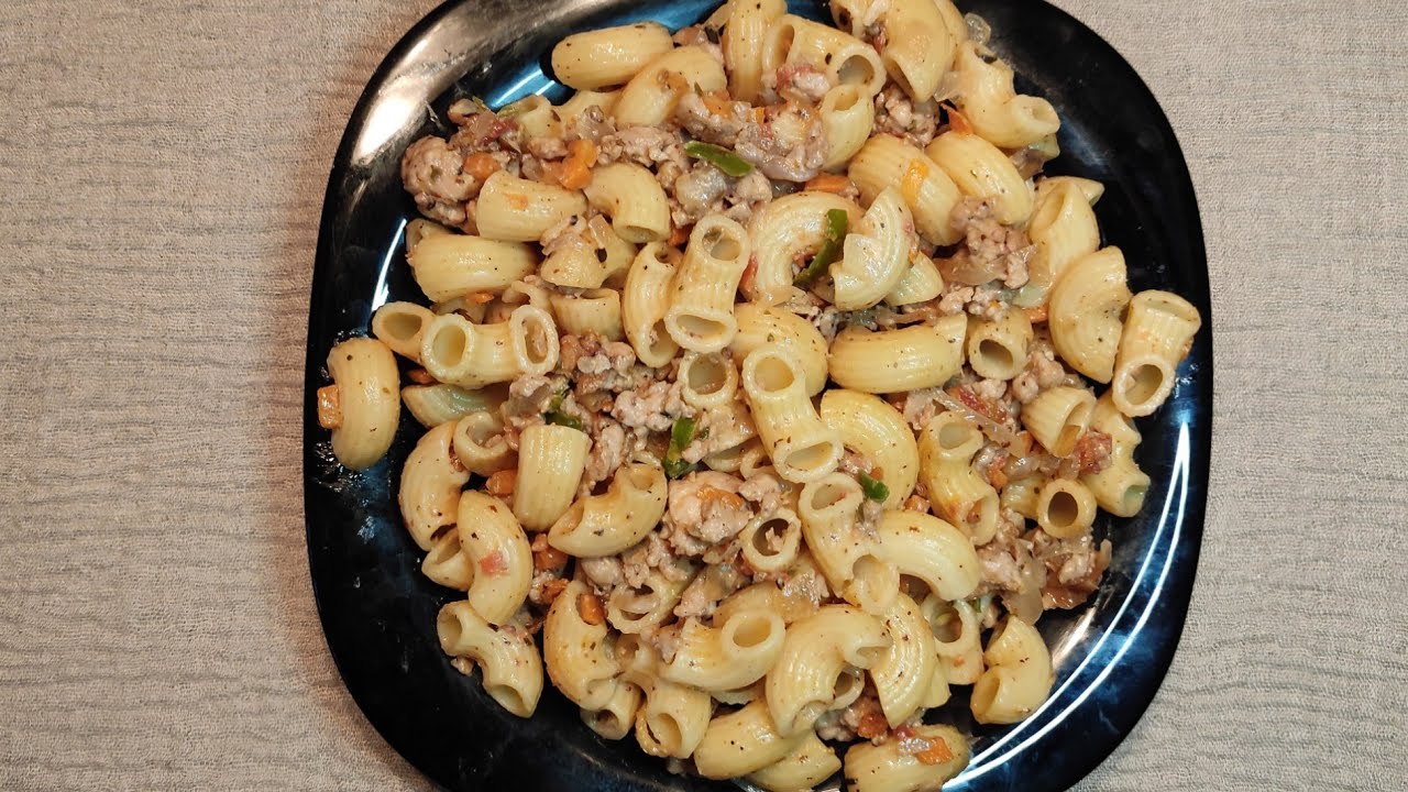 Macaroni BologneseChicken RecipeCreamyItalian CuisineEasy