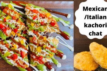 CORN KACHORI WITH TWIST |MEXICAN / ITALIAN KACHORI CHAT | NO ONION NO GARLIC JAIN KACHORI|
