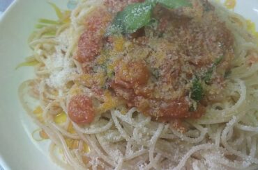 Pasta With Fresh Tomatoes and Fresh Basil | তাজা টমেটো এবং তাজা তুলসী দিয়ে পাস্তা | Italian Food