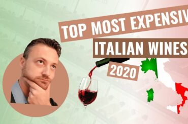 Top 5 MOST EXPENSIVE WINES from Italy