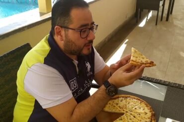 تجربة المطعم الايطالى بفندق شتيجنبرجر -Trying the Italian restaurant at the Steigenberger Pyramids