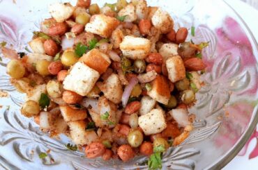 Bread Salad /evening healthy snacks/Instant Snacks recipe/ snacks in 5min/Italian Crispy Bread salad