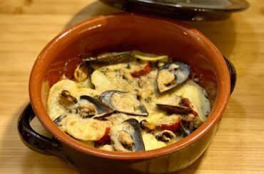 RICE POTATOES and MUSSELS Original Italian recipe 😋 TIELLA with Mussels 🤩 Seafood Risotto