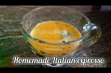 Homemade Italian Expresso•Italian Expresso without brewing machine•  #Myfirstshorts #shorts