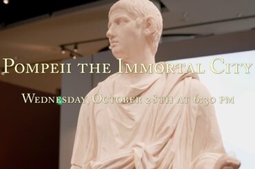 Last Days of Pompeii Live on Wednesday, October 28th