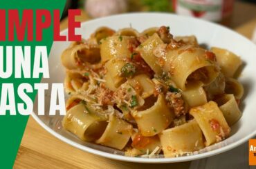 Tuna Pasta Simple and Quick | Italian Pasta Cooking