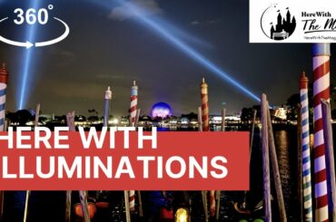 Illuminations from Epcot's Italy Pavilion (5K 360°)