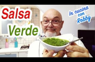 SALSA VERDE - CUCINA ITALIANA - green sauce - Italian cuisine