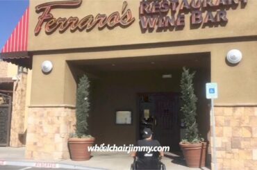 Ferraro's Italian Restaurant Las Vegas, NV - Wheelchair Accessibility Review