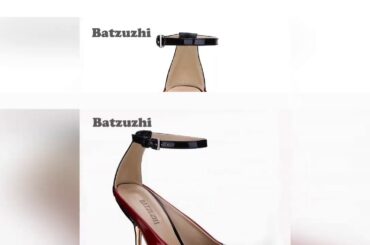 Batzuzhi Italian Style Luxury Women Pumps Shoes Ankle Strap Slip On Women High Heel Shoes 9.8cm Iro