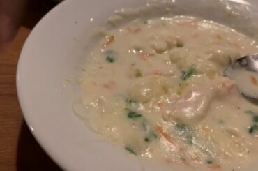 Dinner at Olive Garden.অনেক দিন পর Olive Garden এ খেতে গেলাম।