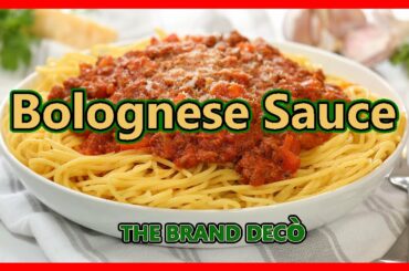 1 Minute Recipes: Let's make a Classic Bolognese Sauce | Italian Recipe | Easy way to make