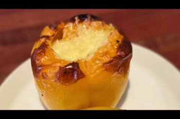 ITALIAN STUFFED PEPPERS IN UNDER 15 MINS | EASY AFTER-WORK RECIPE