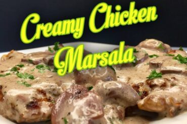 Creamy Chicken Marsala Instant Pot | Cessnini TV