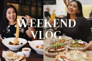TRYING BIANG BIANG NOODLES IN PICCADILLY CIRCUS, EXPLORING CHINATOWN + BRUNCH | LONDON WEEKEND VLOG