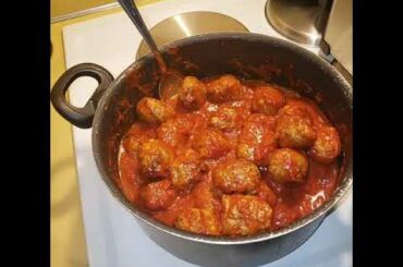 Italian Meatball Subs with Homemade BBQ Chips❤