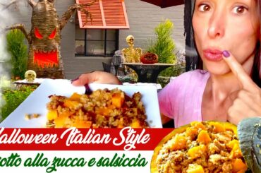 I LOVE IT Vlog™ ❤️ ITALIAN PUMPKIN SAUSAGE AND RICE RISOTTO RECIPE | HALLOWEEN RECIPES | AUTUMN 2020